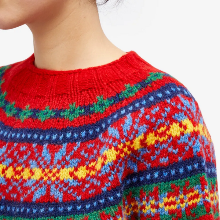 Dikke IJslandse trui met extra warmte