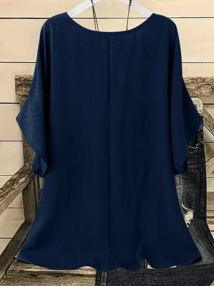 Luchtige Casual Cotton Loose Blouse