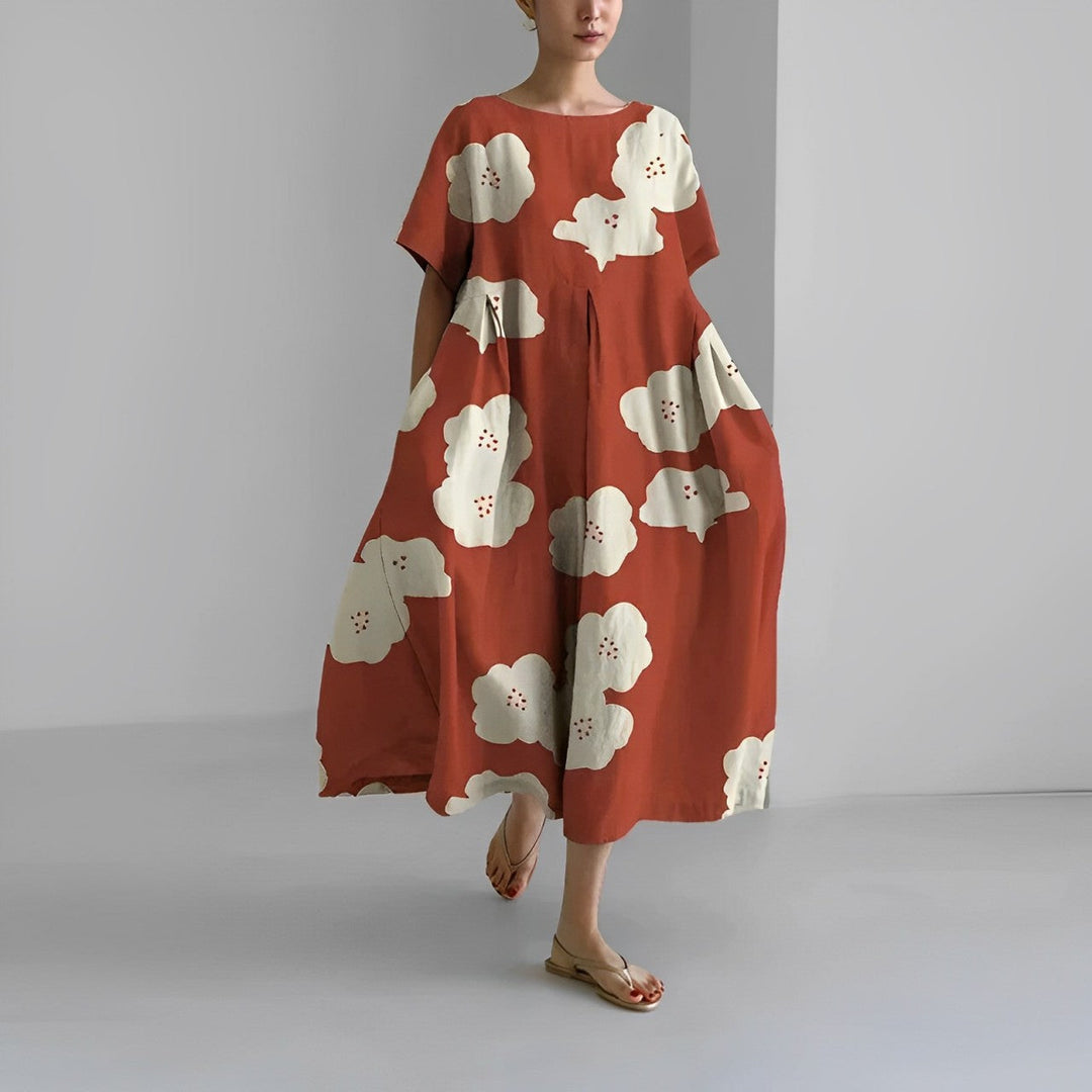 Retro Big Swing Los Maxi Jurk