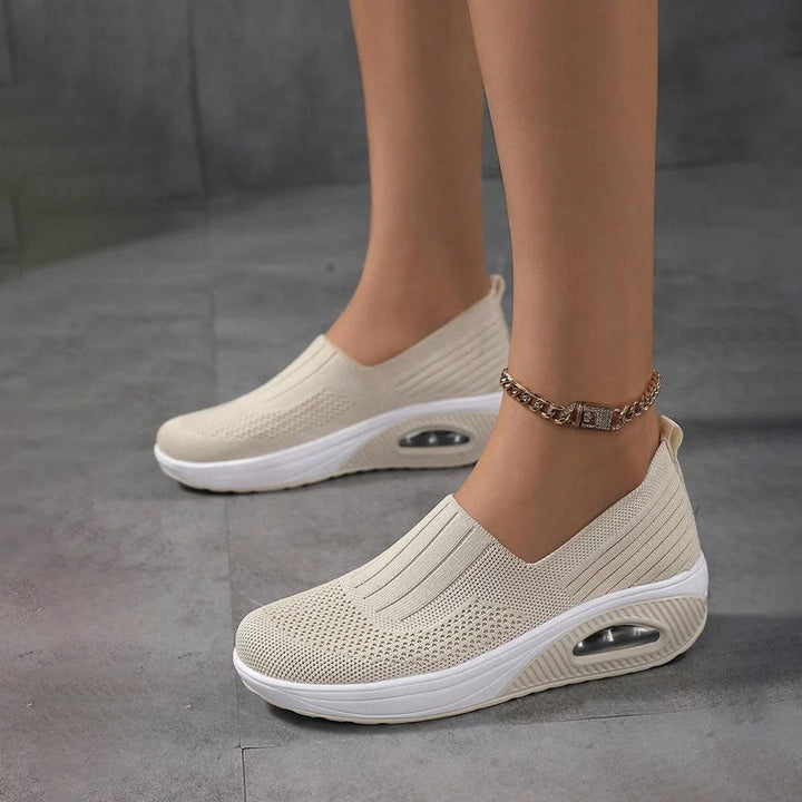 Comfy Air Ademende Slip-On Sneakers voor Dames