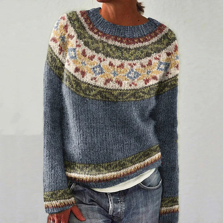 Glacier Soft Knit Sweater in koele tinten