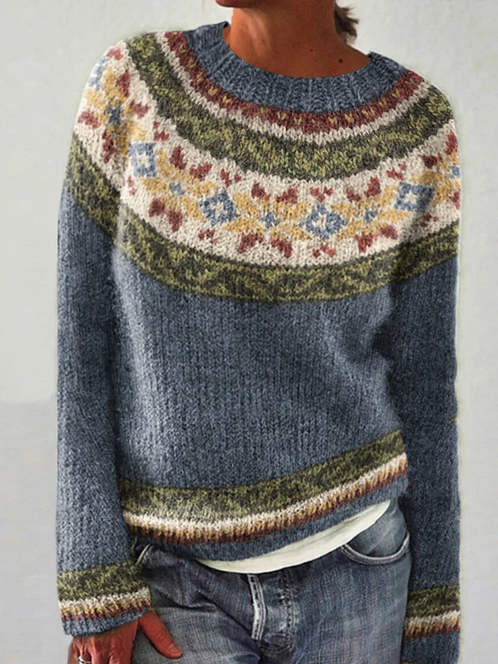 Glacier Soft Knit Sweater in koele tinten
