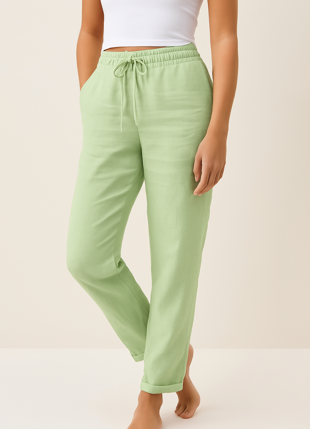 Wijdbeenvrijetijdsbroek