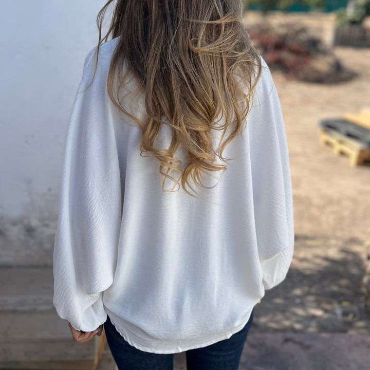 Stijlvolle Oversized Blouse – zwierig, lichtgewicht & moeiteloze pasvorm voor een elevated everyday look