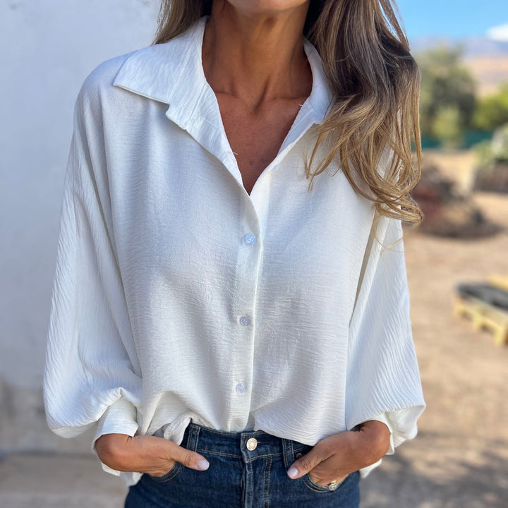 Stijlvolle Oversized Blouse – zwierig, lichtgewicht & moeiteloze pasvorm voor een elevated everyday look