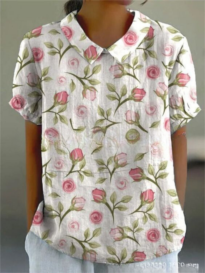 Lichtgewicht Shirt met Bloemenprint