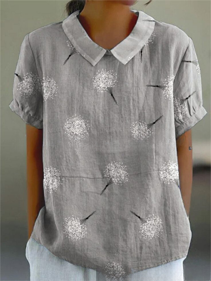Lichtgewicht Shirt met Bloemenprint