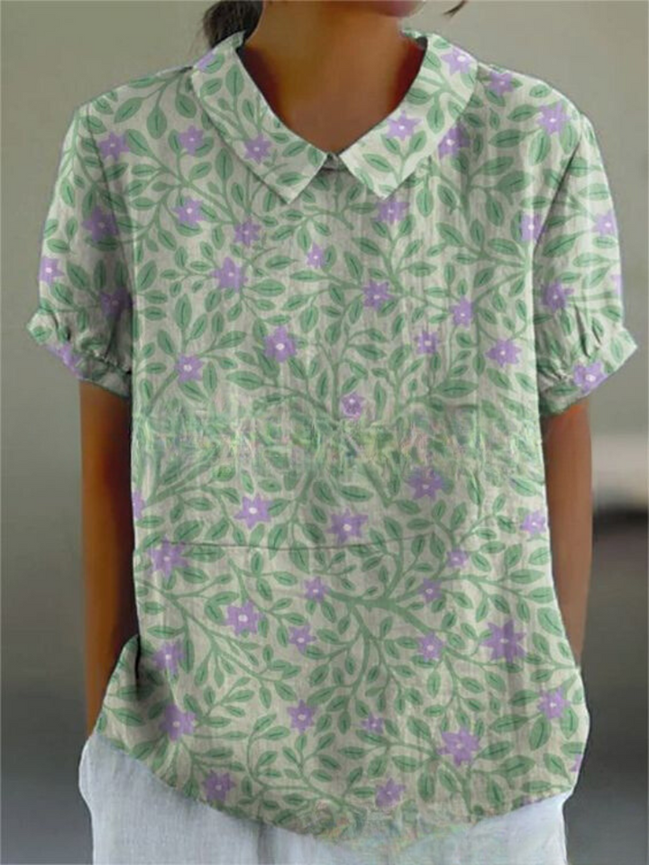 Lichtgewicht Shirt met Bloemenprint