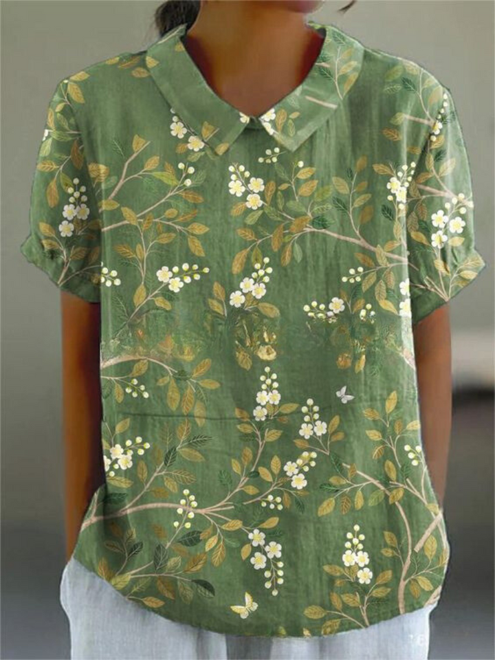 Lichtgewicht Shirt met Bloemenprint