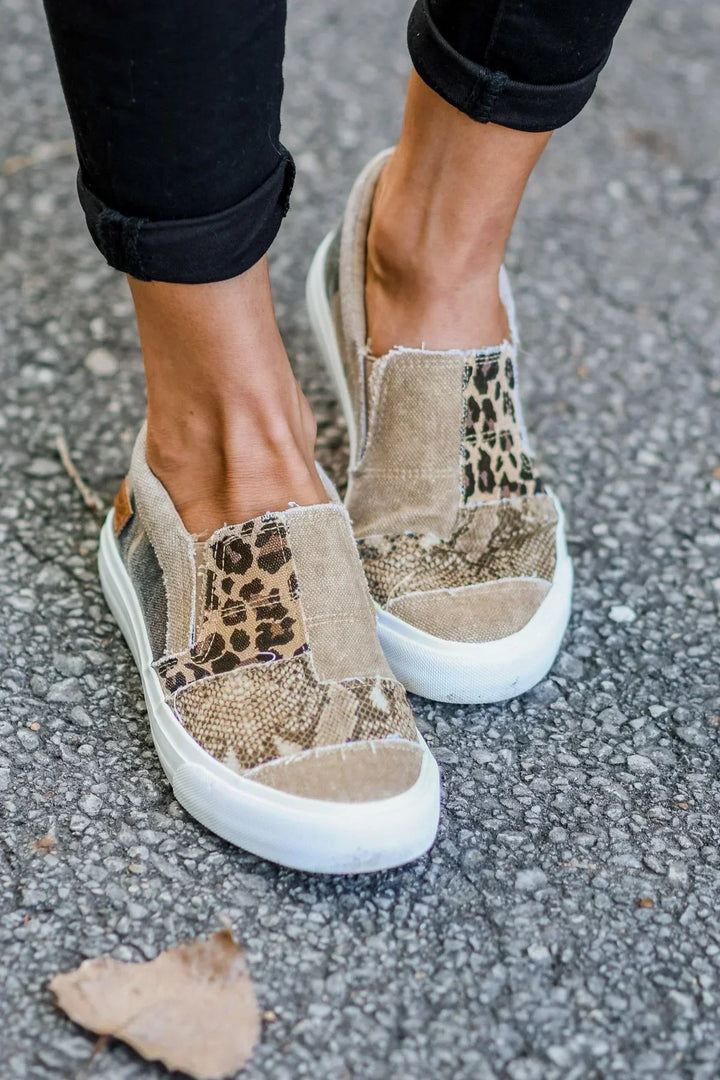 Trendy pijnstillende slip-ons
