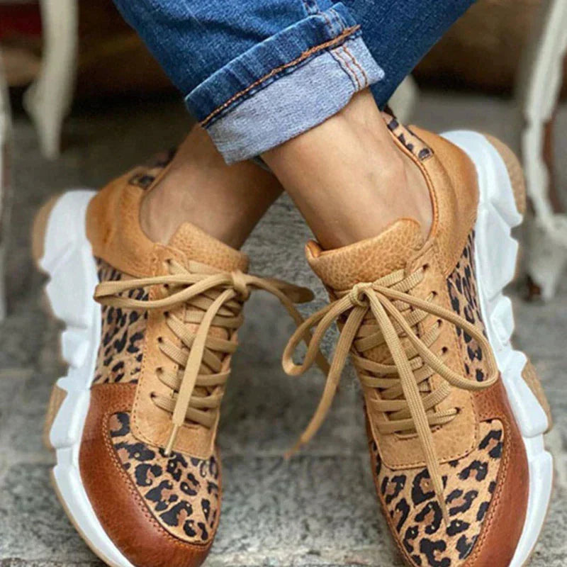 Comfortabele Leopard Sneakers