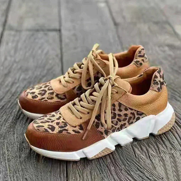 Comfortabele Leopard Sneakers