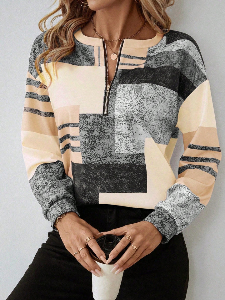 Chique Vintage Pullover met lange mouwen