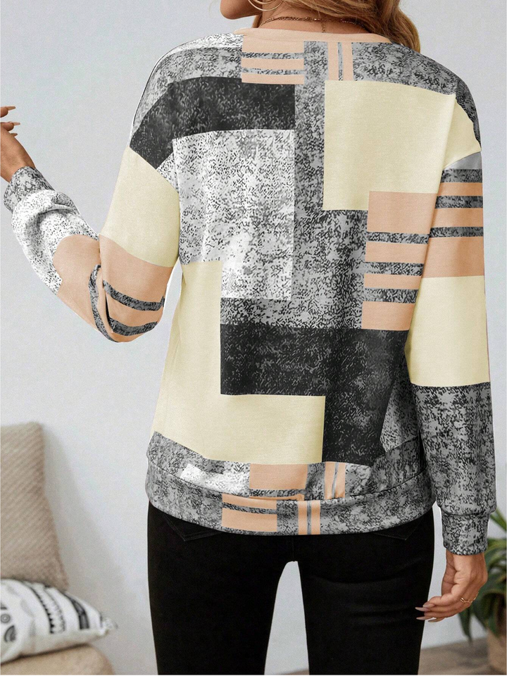 Chique Vintage Pullover met lange mouwen