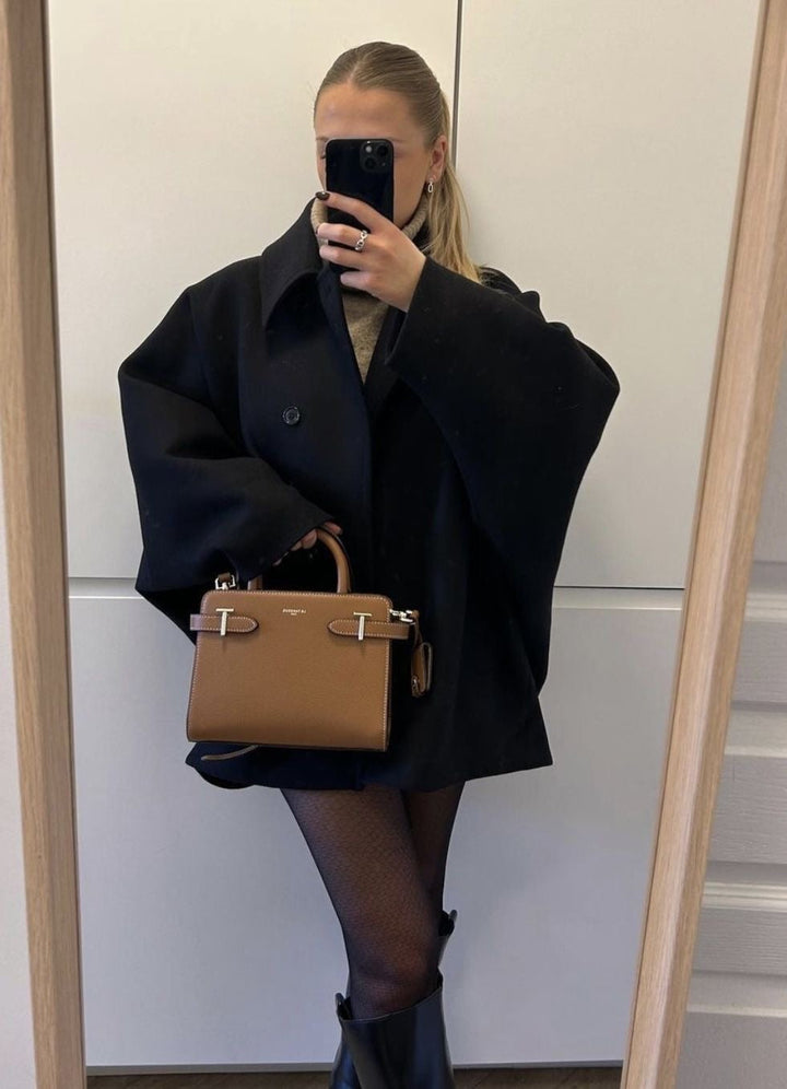 Chic Oversized Wool Jacket Dames