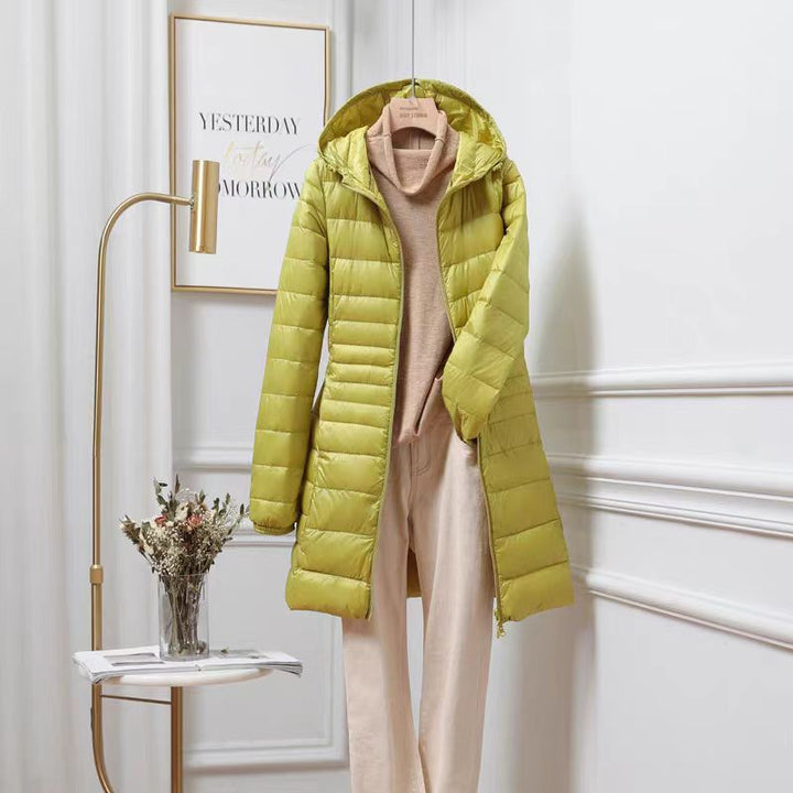 Full-Length warme Down Puffer Coat