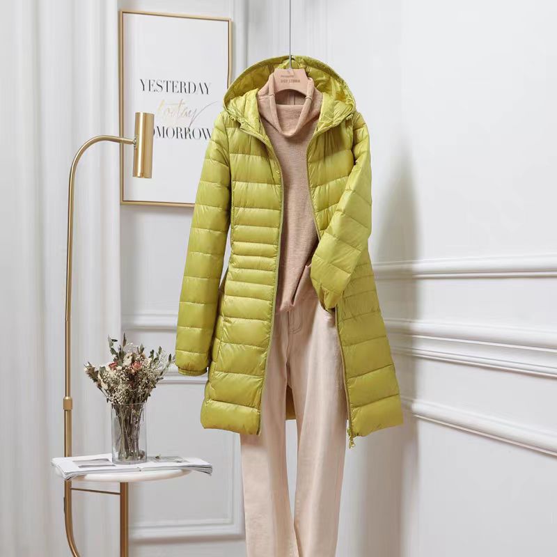 Full-Length warme Down Puffer Coat