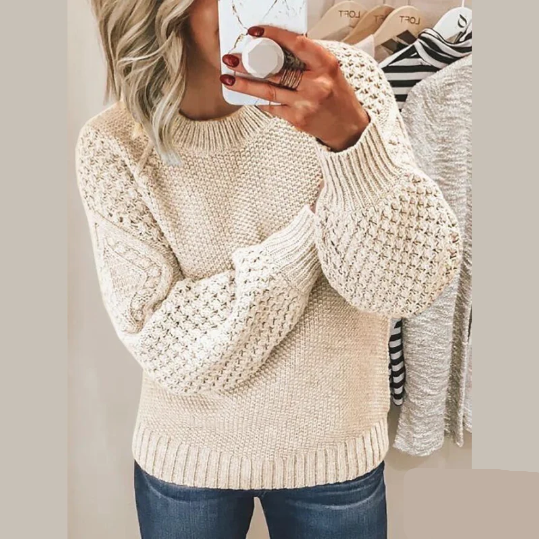 Imara Soft Textured gebreide trui