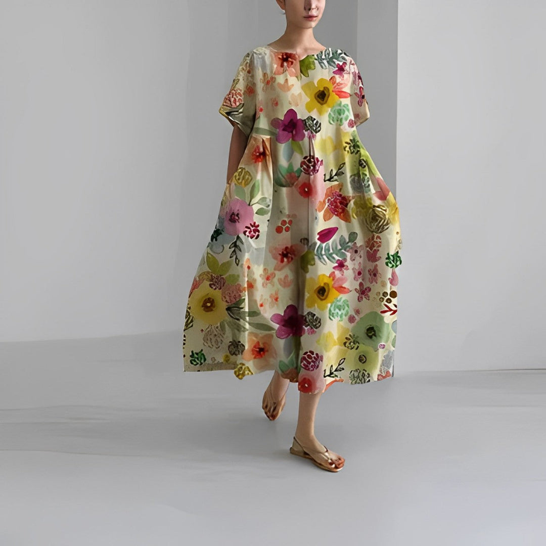 Retro Big Swing Los Maxi Jurk