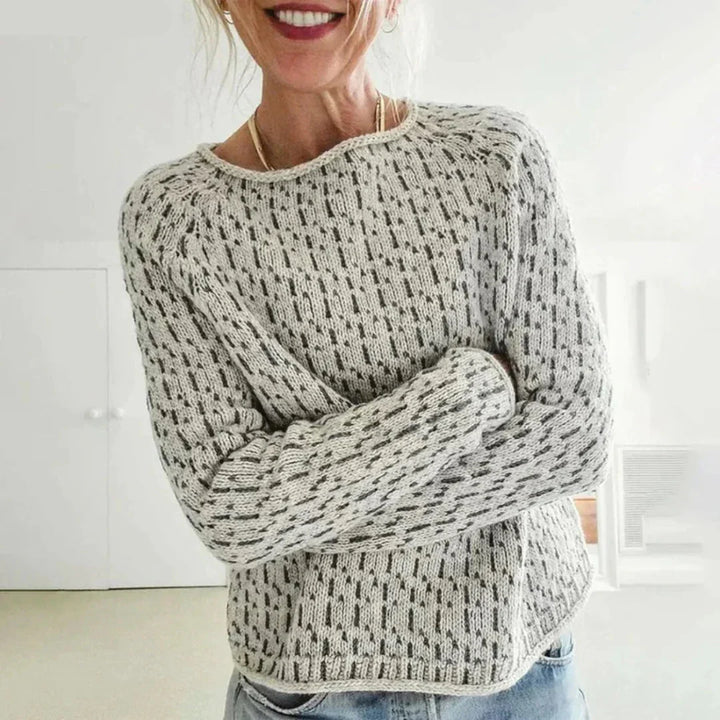 Ditte Cozy Textured gebreide trui