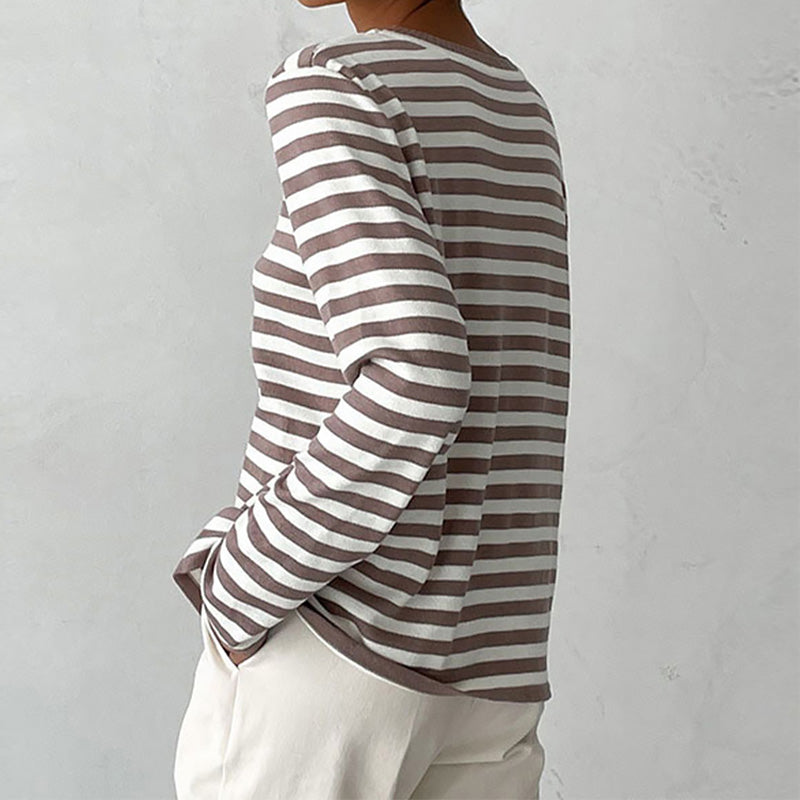 Strepen Sweatshirt voor Vrouwen