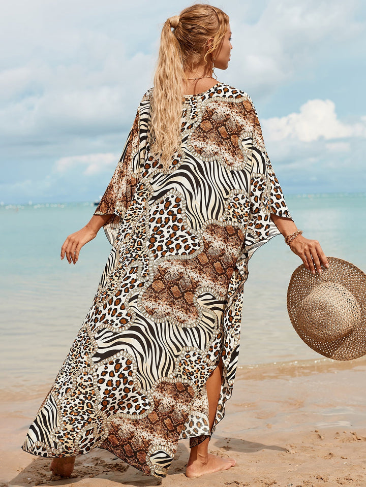 Elegante Loungejurk in Luxe Snake Design