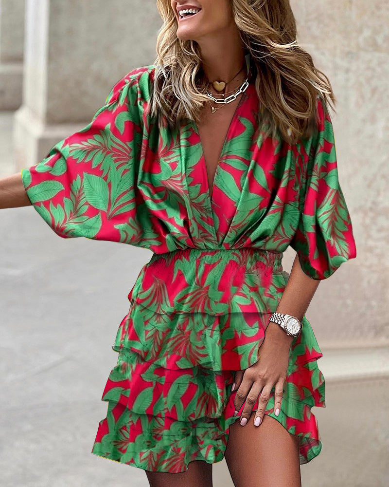 Chic Tunic Dress met klassieke V-hals