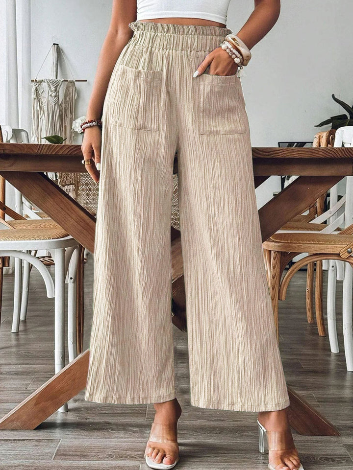 Casual rechte pijp pantalon