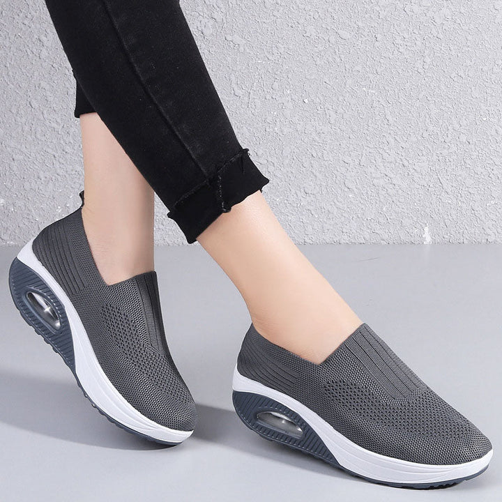 Comfy Air Ademende Slip-On Sneakers voor Dames