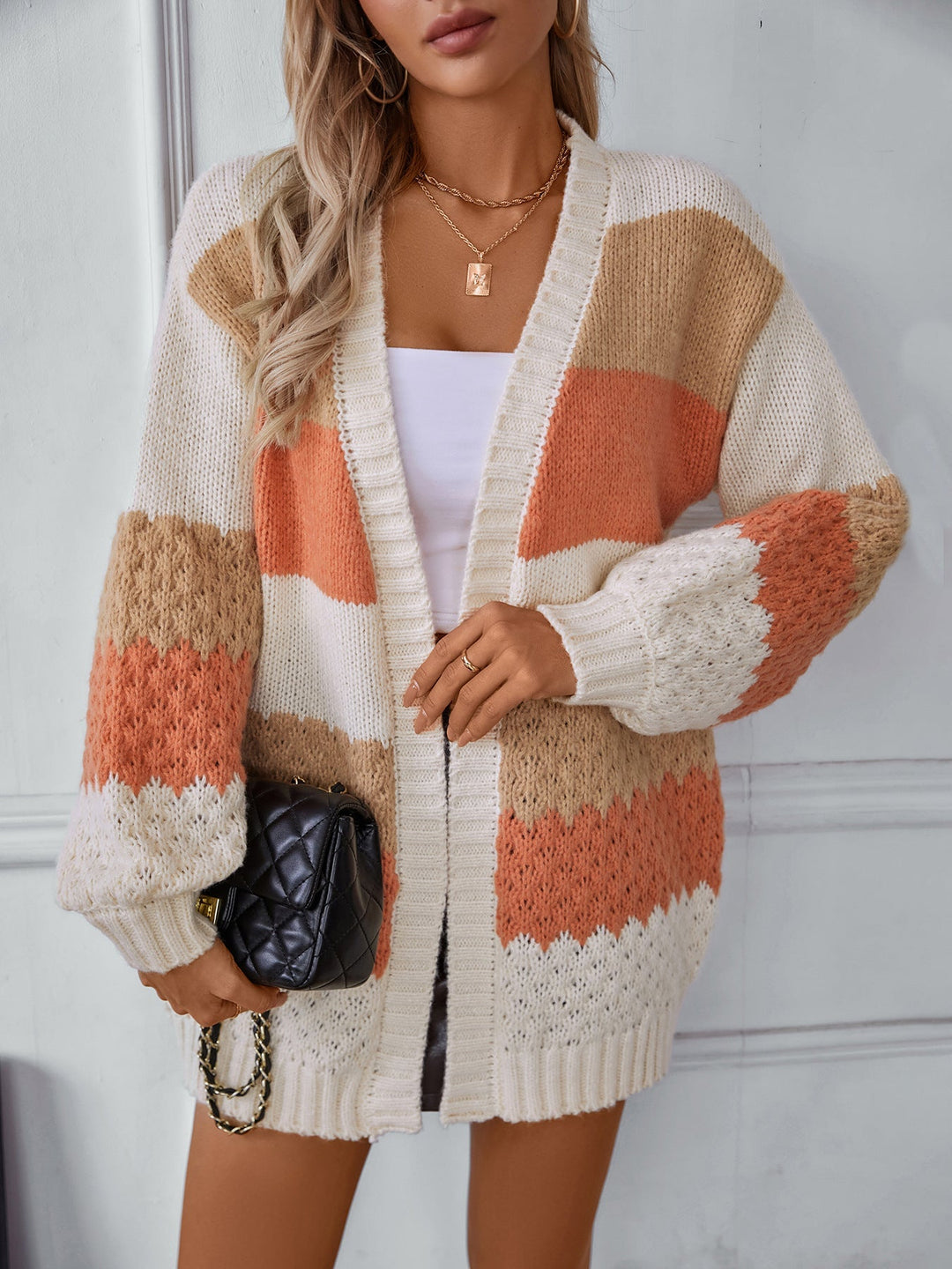 Casual Loose Sleeve Cross-Border Gebreide Trui