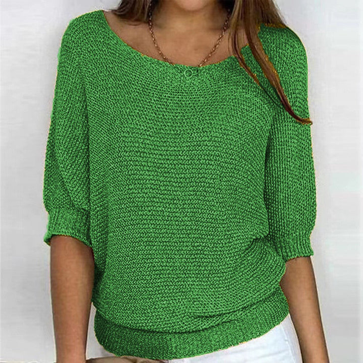 Relaxed Ribgebreide Lounge Top