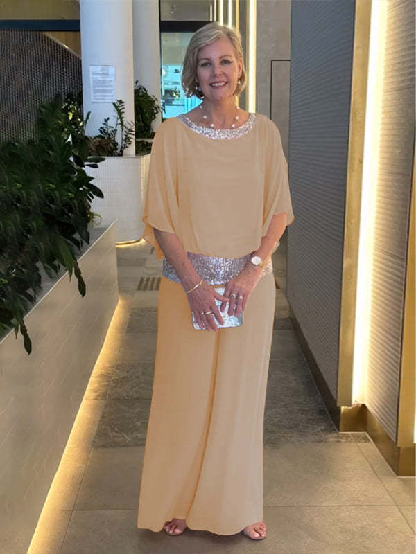 Chic Sequin Suit met een verfijnde glans