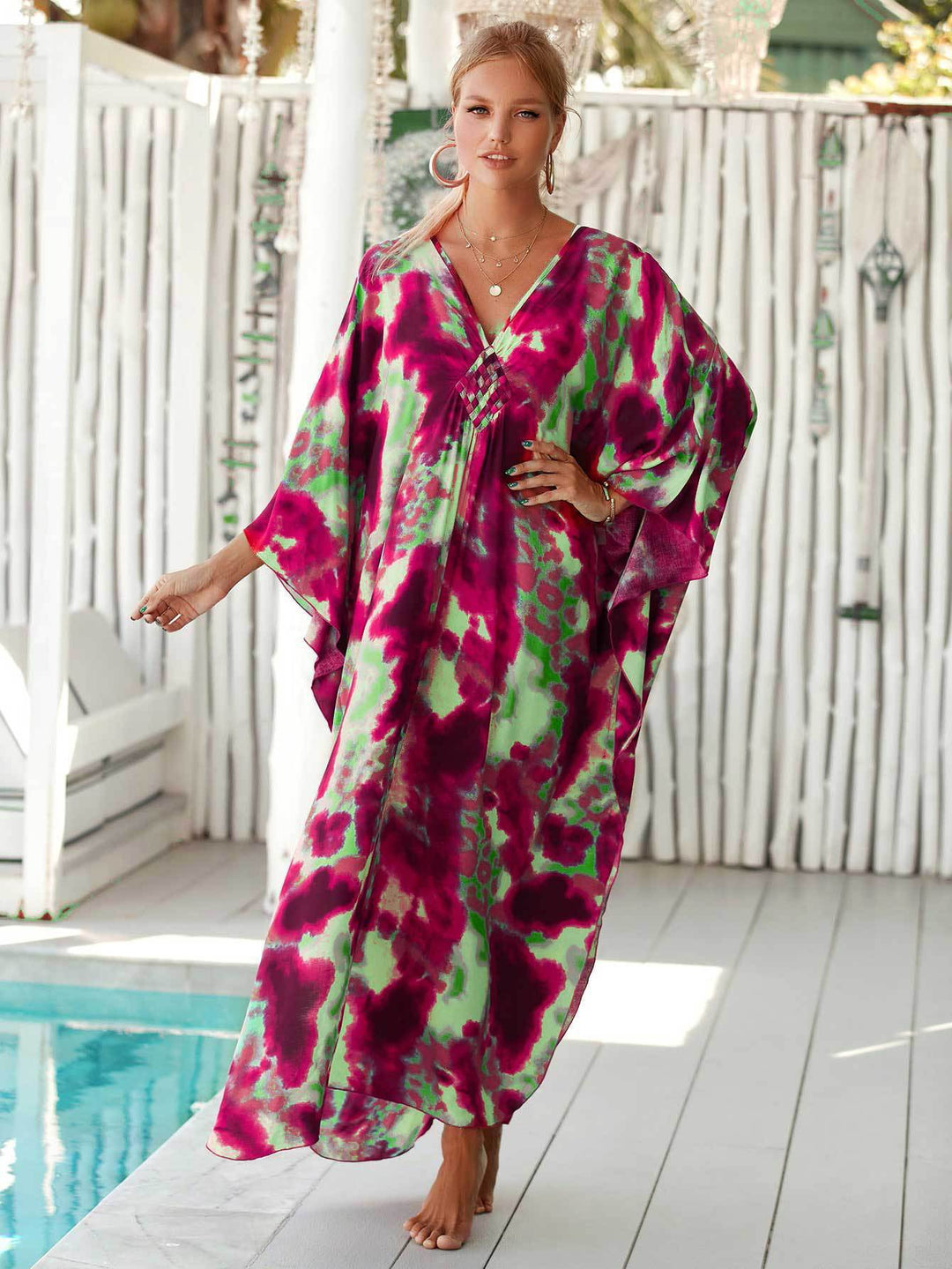 Dusk Mirage Long Dress met moeiteloze elegantie