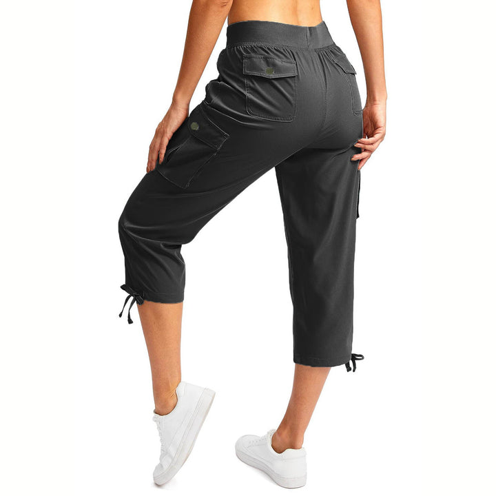 Athletic Loose Fit Hiking Pants met trekkoord