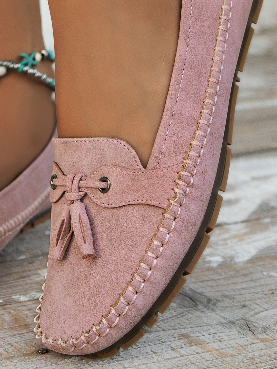 Pluche zachte mocassins voor ontspannen dragen