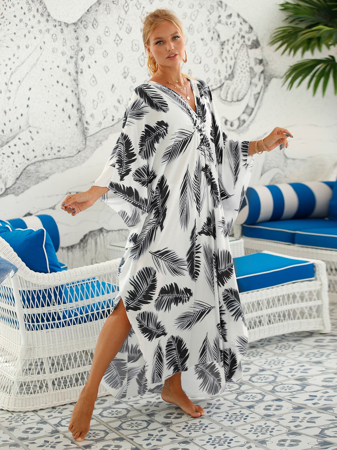 Luchtige Flow Dress met Coastal Charm