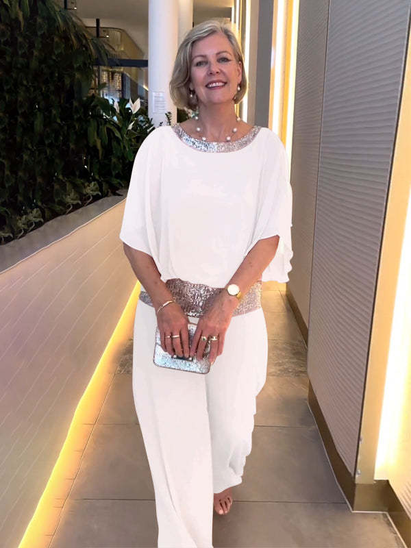 Chic Sequin Suit met een verfijnde glans