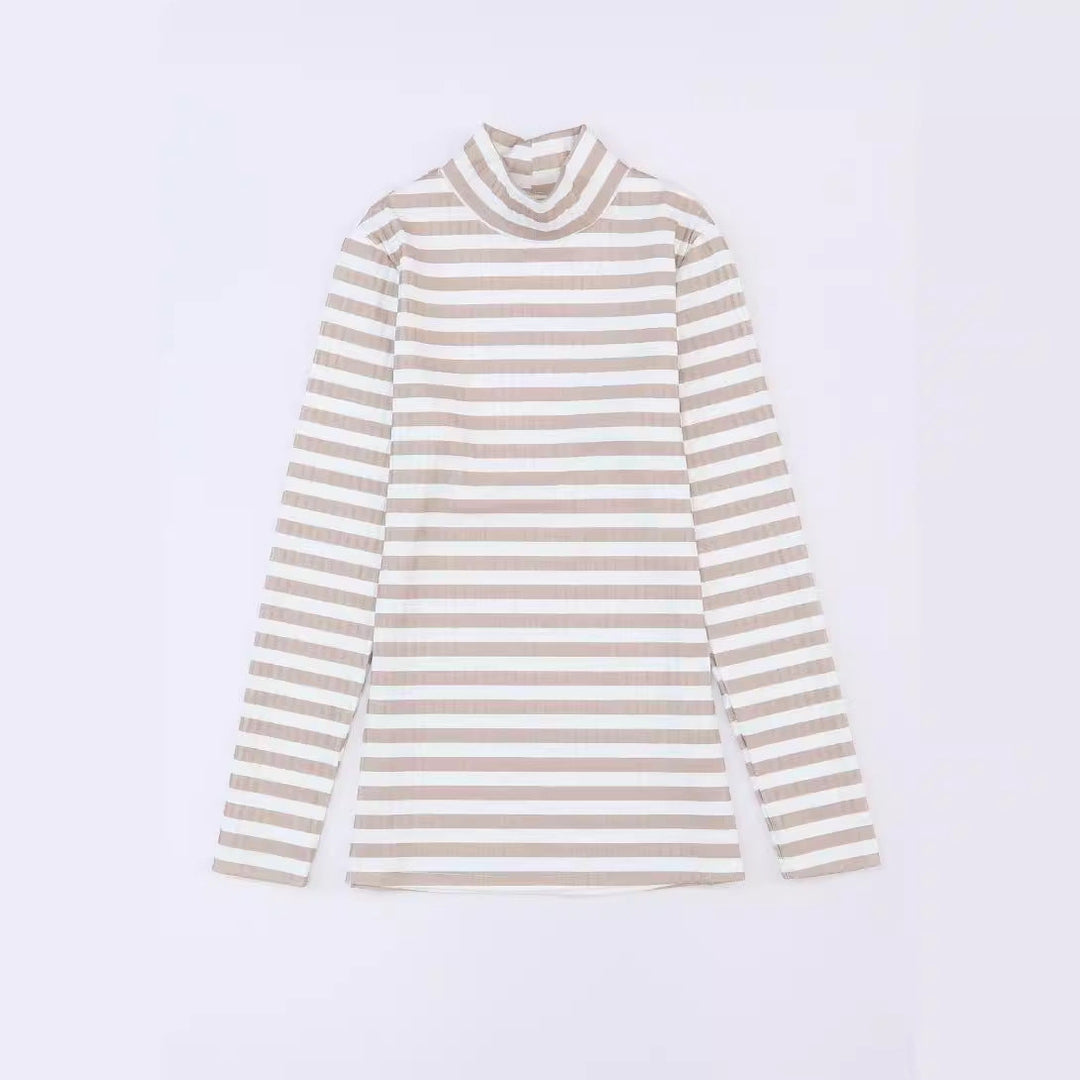 Gestreepte knit pullover trui voor dames