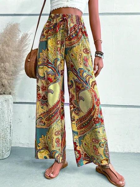 Tribal Broek met Stretch Taille