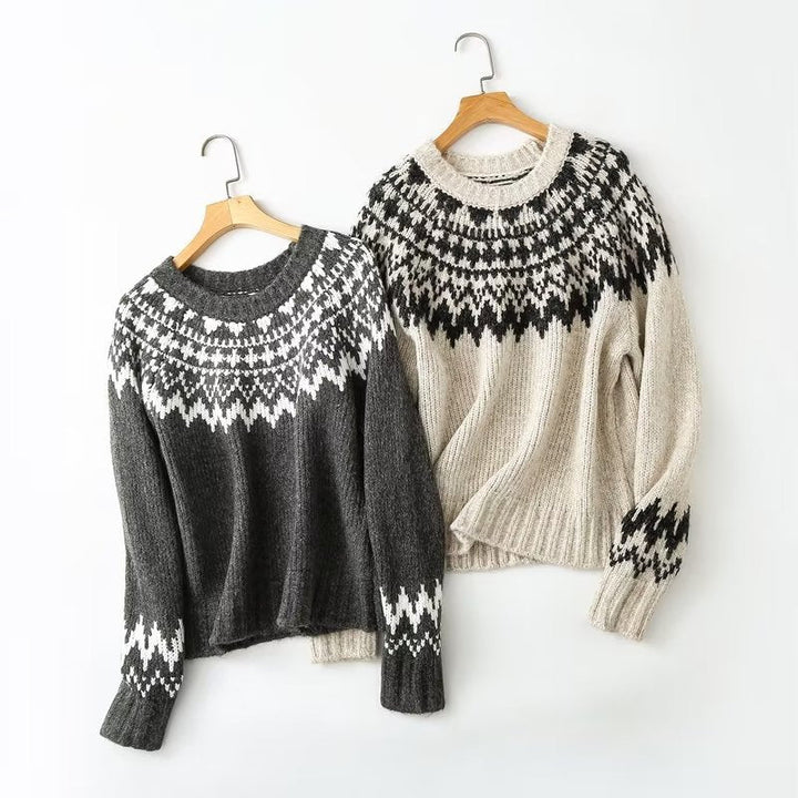 Warme Heavy Knit wollen trui