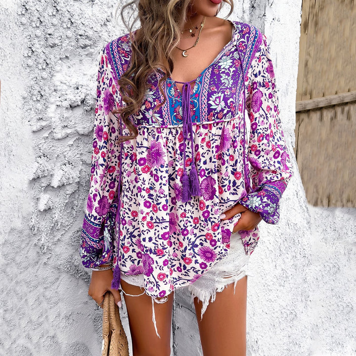 Stijlvol Diyun Printed Blouse Design