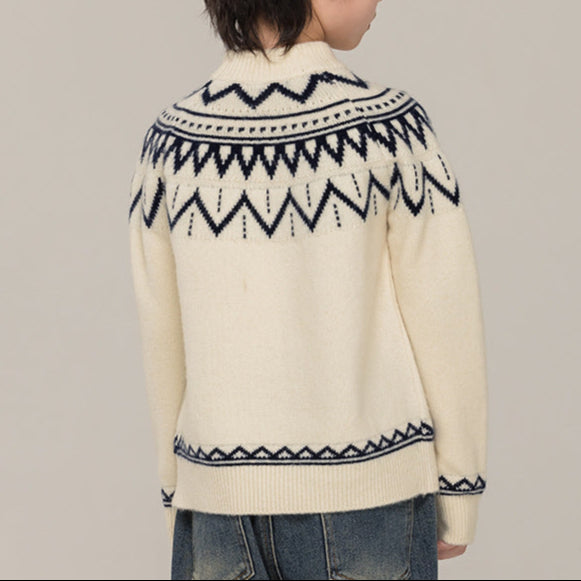 Kinderpullover met lange mouwen
