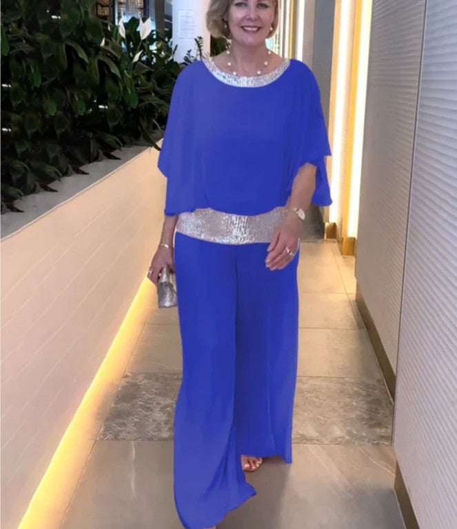 Chic Sequin Suit met een verfijnde glans