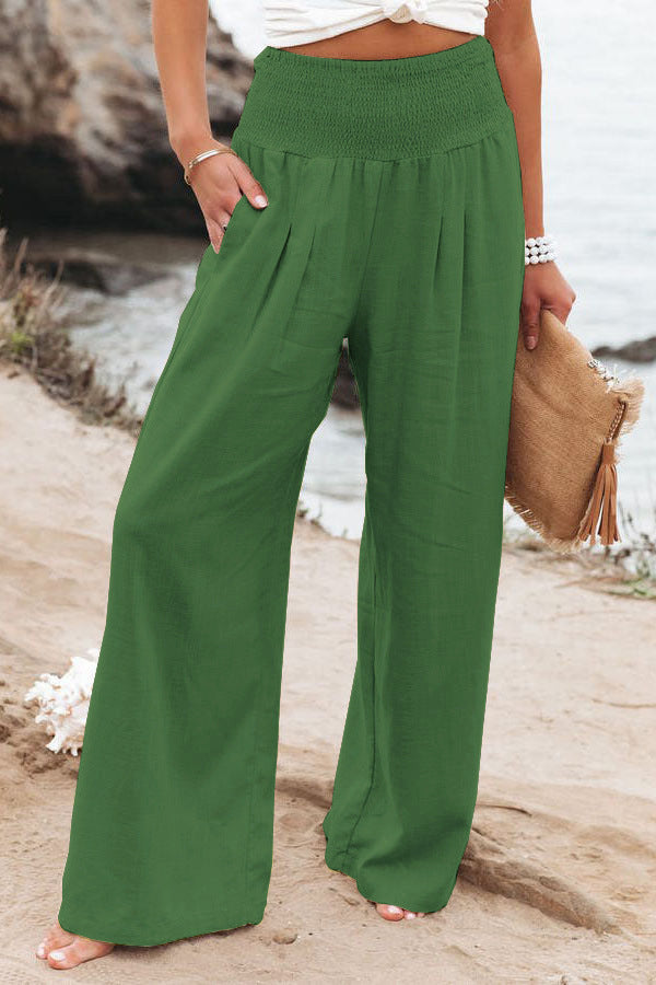 Katoenen casual broek