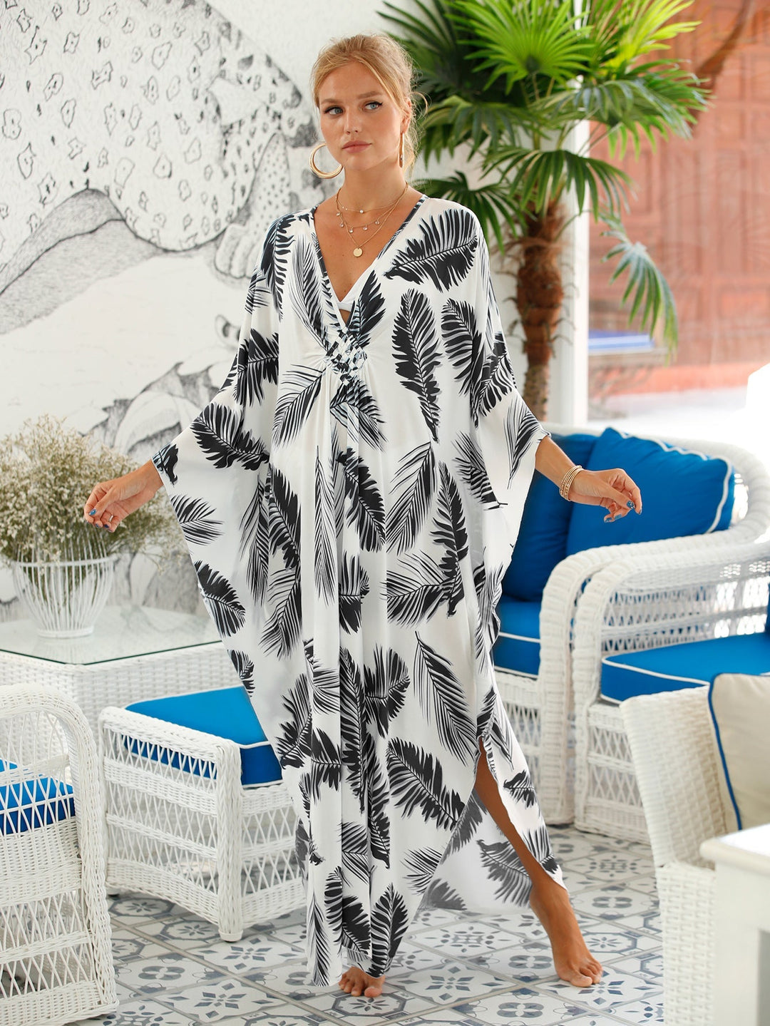 Luchtige Flow Dress met Coastal Charm