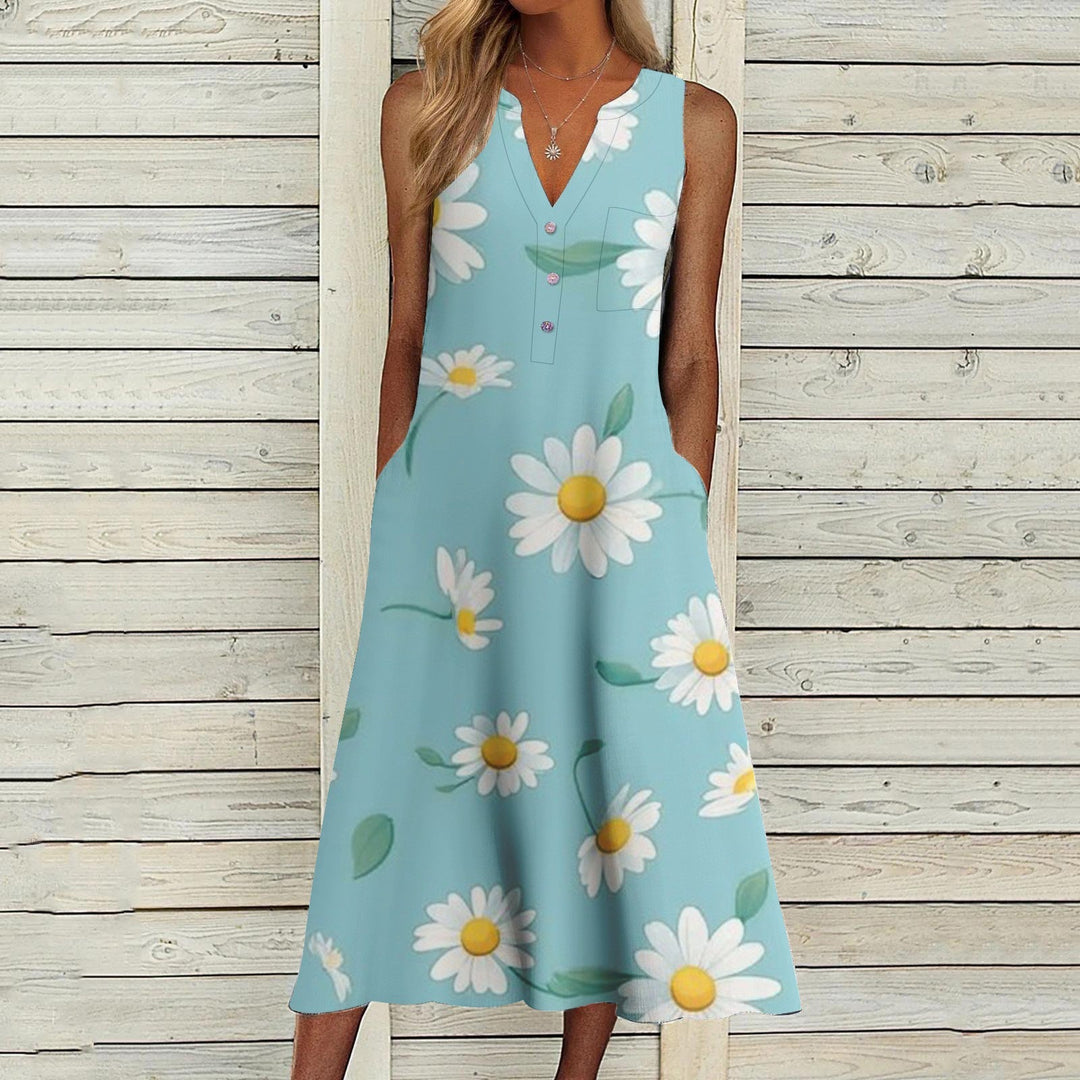 Coastal Stripe casual jurk