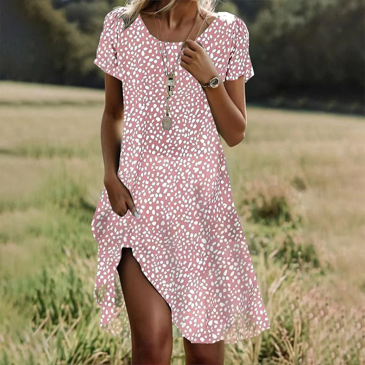 Artistieke Bohemian Midi-jurk