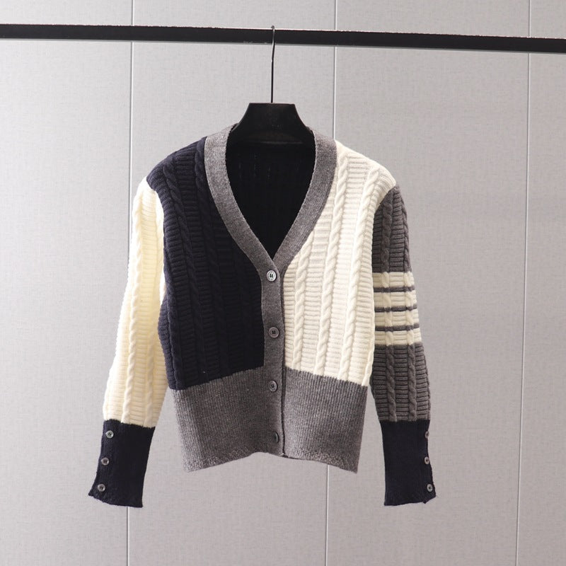 Kabelgebreid vest voor dames