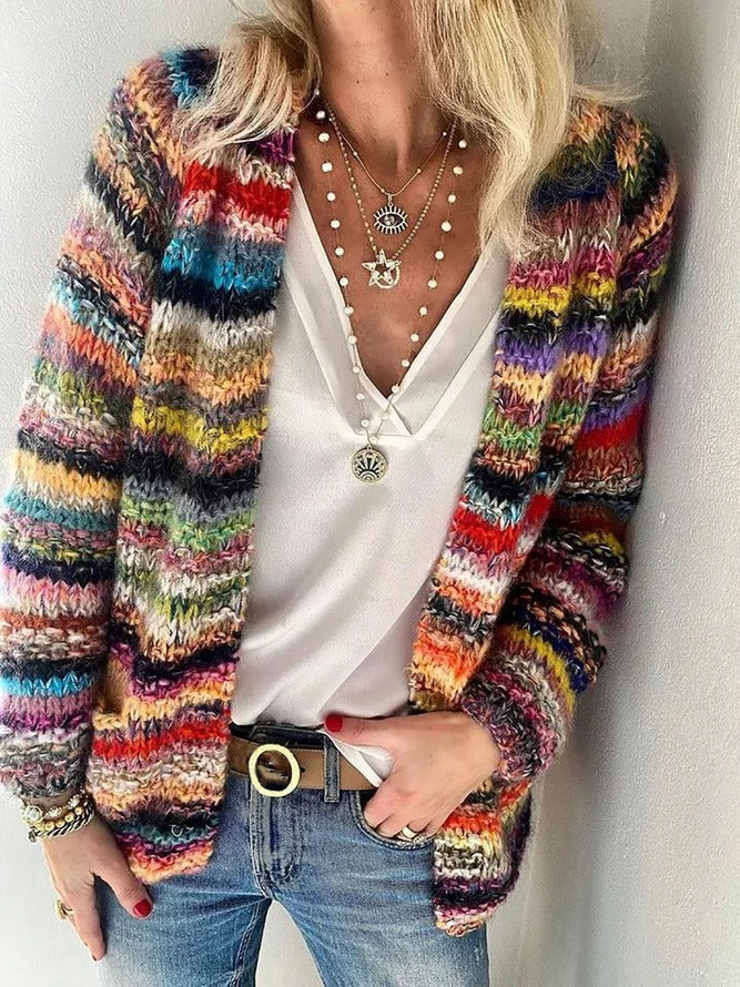 Fair Isle Icelandic gebreide pullover