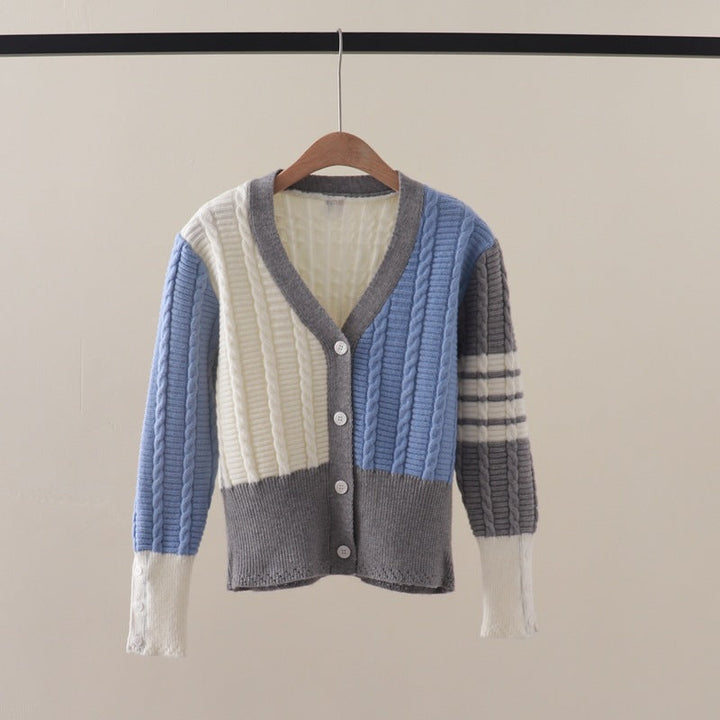 Kabelgebreid vest voor dames